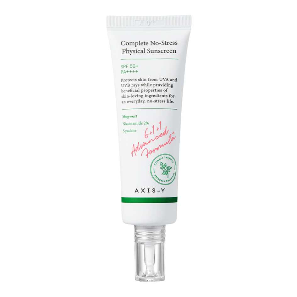 Axis-y Opaľovací krém Complete No-Stress Physical Sunscreen SPF (50 ml)
