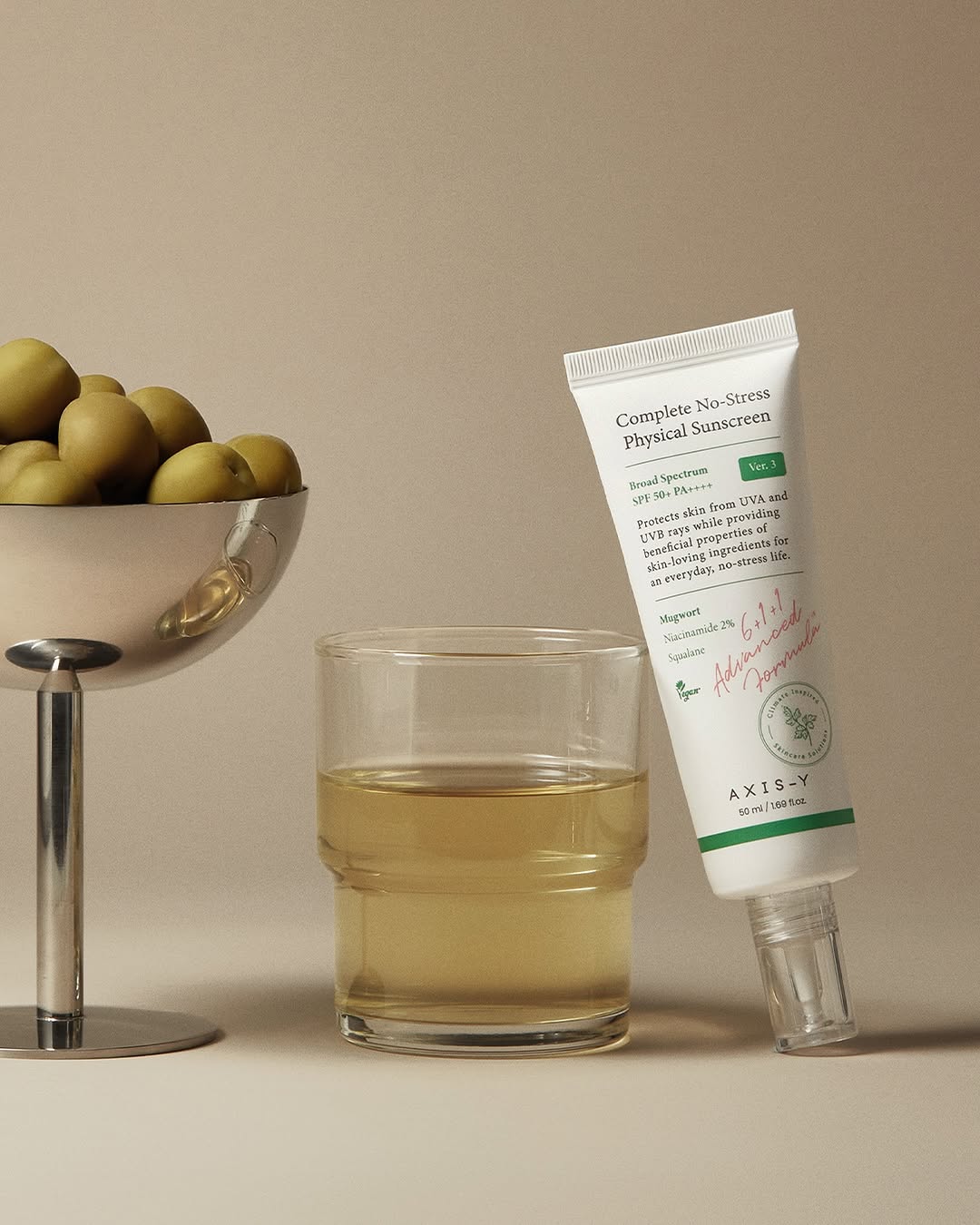 Axis-y Opaľovací krém Complete No-Stress Physical Sunscreen SPF (50 ml)