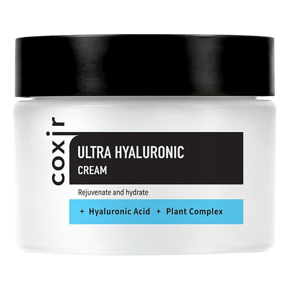 Coxir Ultra hydratačný krém s kyselinou hyalurónovou, kolagénom a slimačím slizom (50 ml)