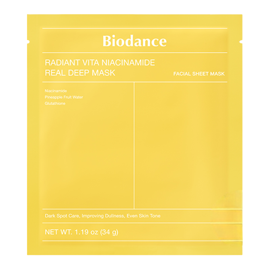 Biodance Rozjasňujúca maska s niacinamidom (1 ks)