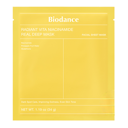 Biodance Rozjasňujúca maska s niacinamidom (1 ks)