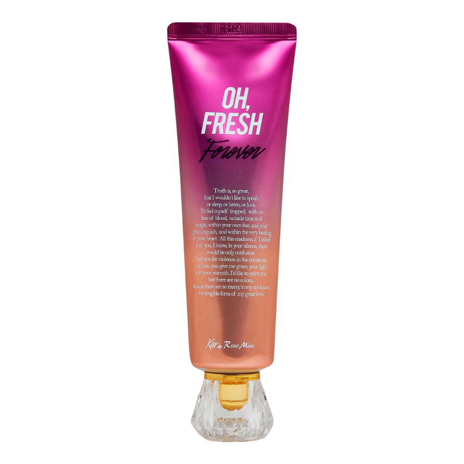 Kiss by Rosemine Telový krém Oh Fresh Forever s hydratačným a zjemňujúcim účinkom (140 ml)