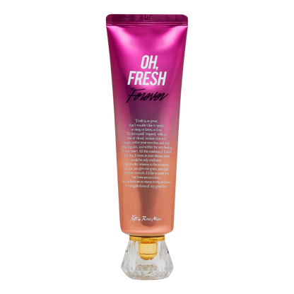 Kiss by Rosemine Telový krém Oh Fresh Forever s hydratačným a zjemňujúcim účinkom (140 ml)