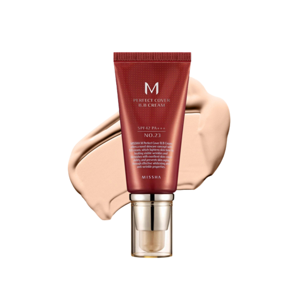 MISSHA Krycí BB krém s ružovým olejom a UV filtrom SPF42/PA+++ No.23 (50 ml)