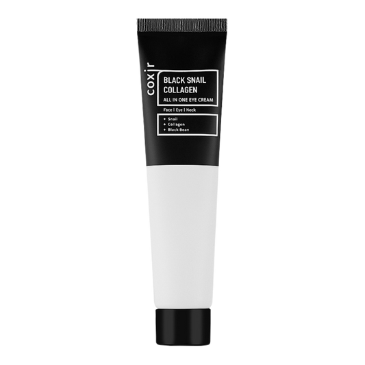 Coxir Očný krém so slimačím slizom, kolagénom a čiernou sójou (30 ml)