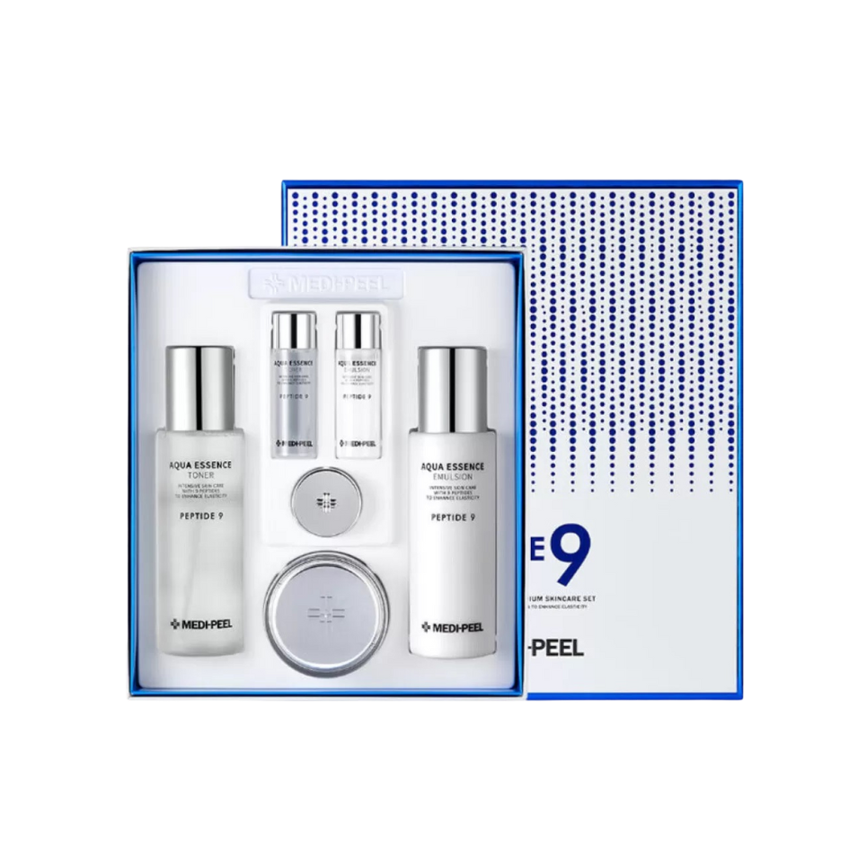 MEDI-PEEL Peptide 9 Prémiový set s peptidmi pre spevnenie a regeneráciu pleti (250 ml + 250 ml + 50 ml + 30 ml + 30 ml + 10 ml)