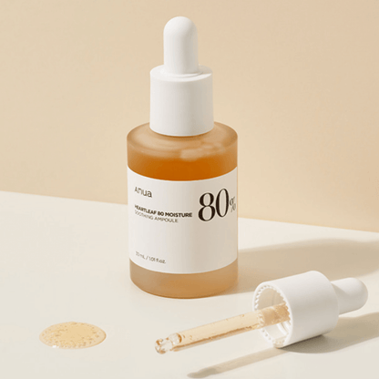 ANUA Upokojujúca ampulka s 80 % extraktu z hutínie (30 ml)